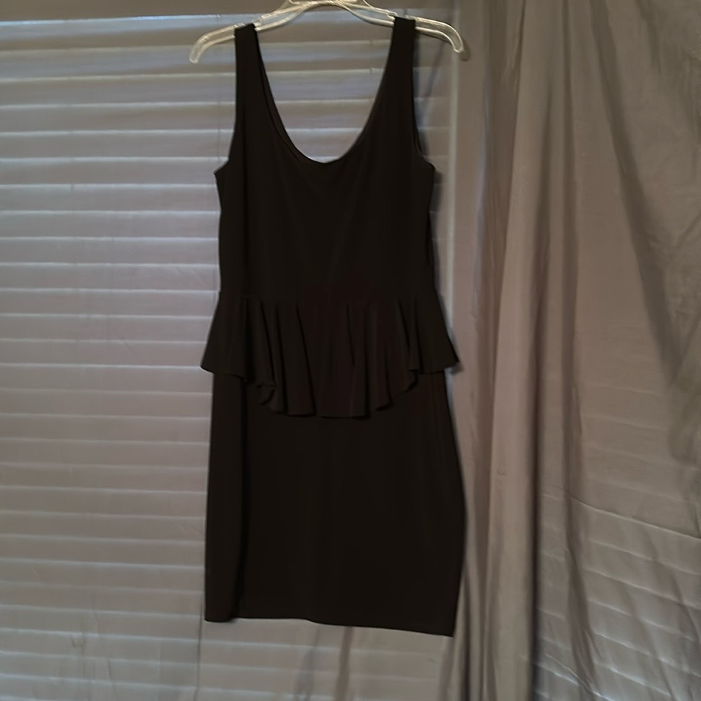 Black Plenum Dress